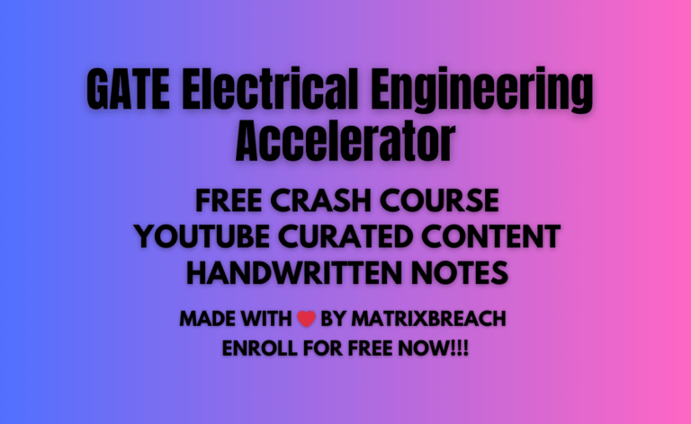 GATE 2025 Electrical Engineering Accelerator: Power Up Your Preparation